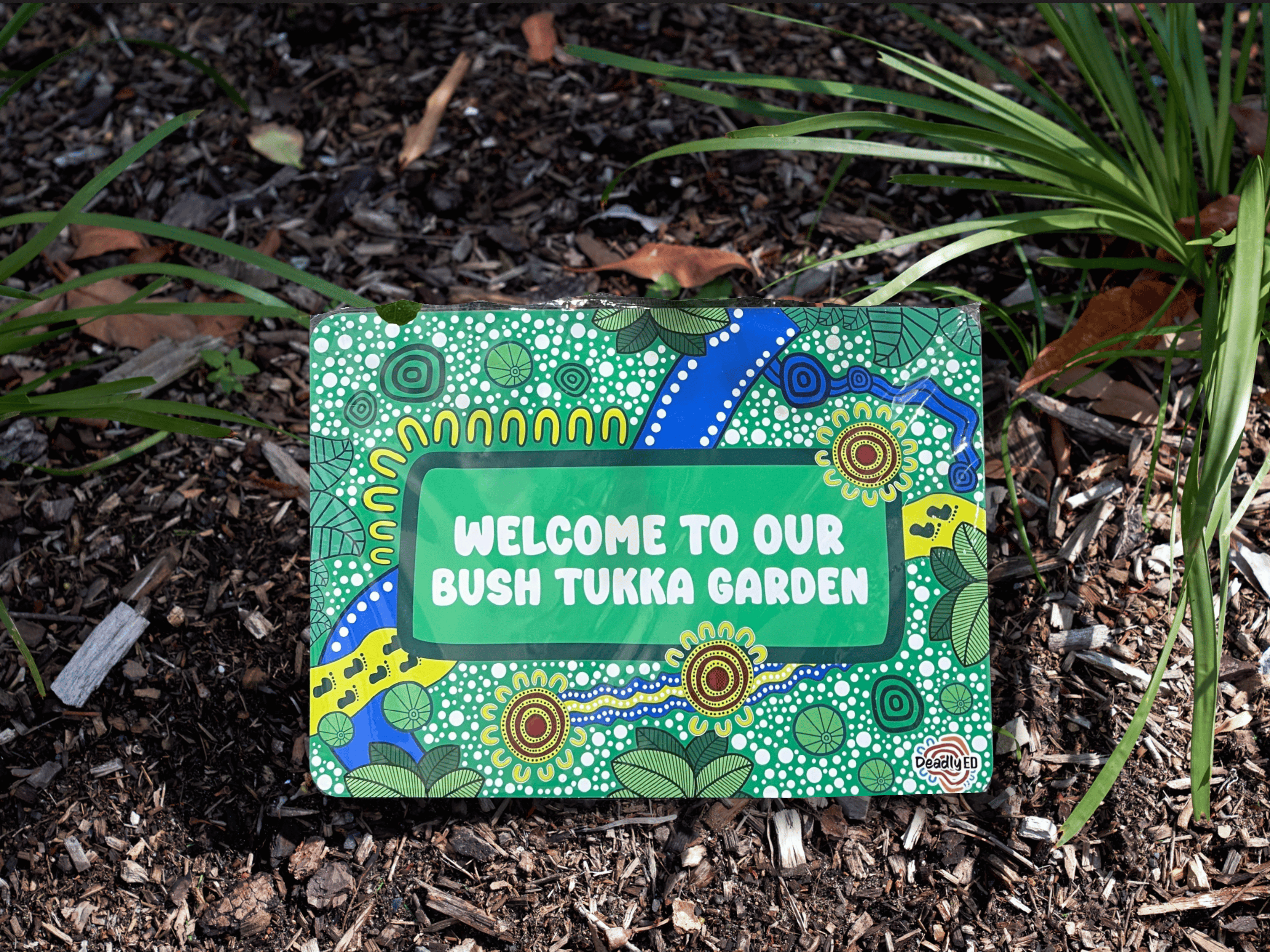 Welcome to our Bush Tucker Garden Sign